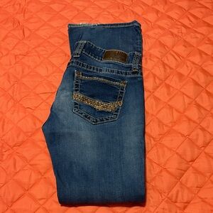 BKE Women's Boot Cut Jeans - Blue